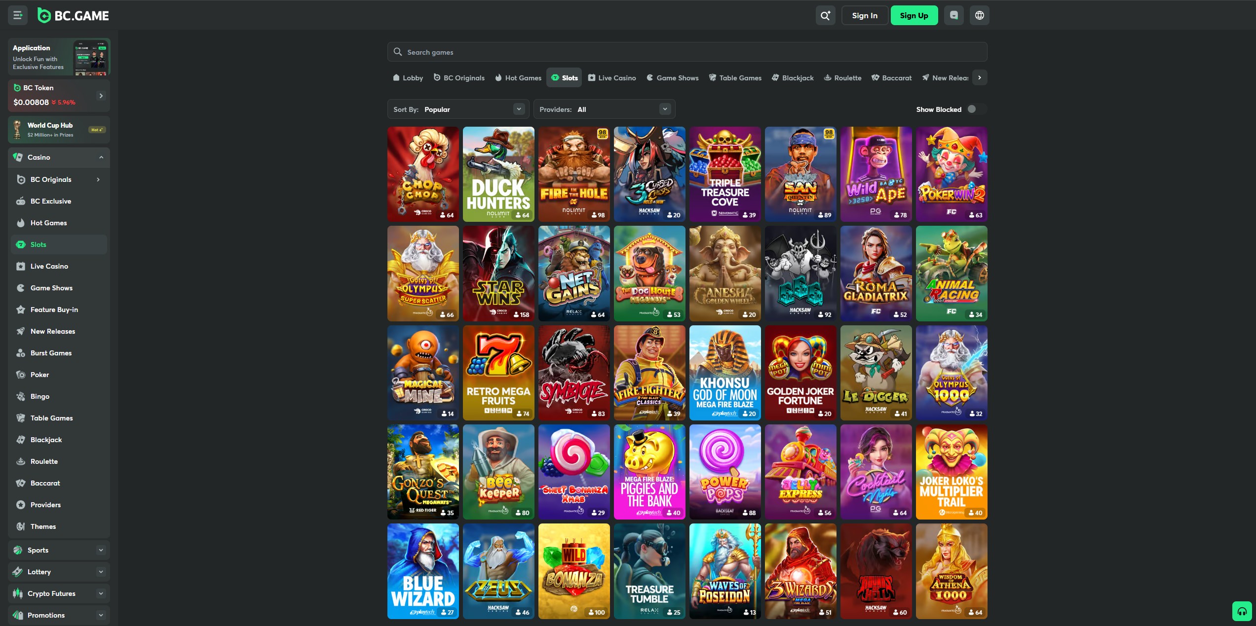BC.Game screenshot 2