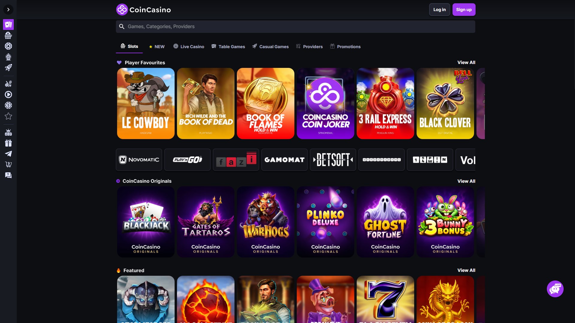 CoinCasino screenshot 1