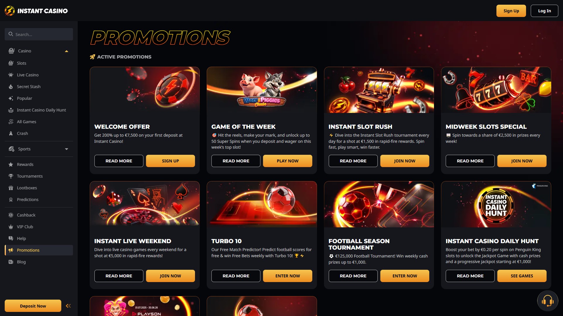 Instant Casino screenshot 3