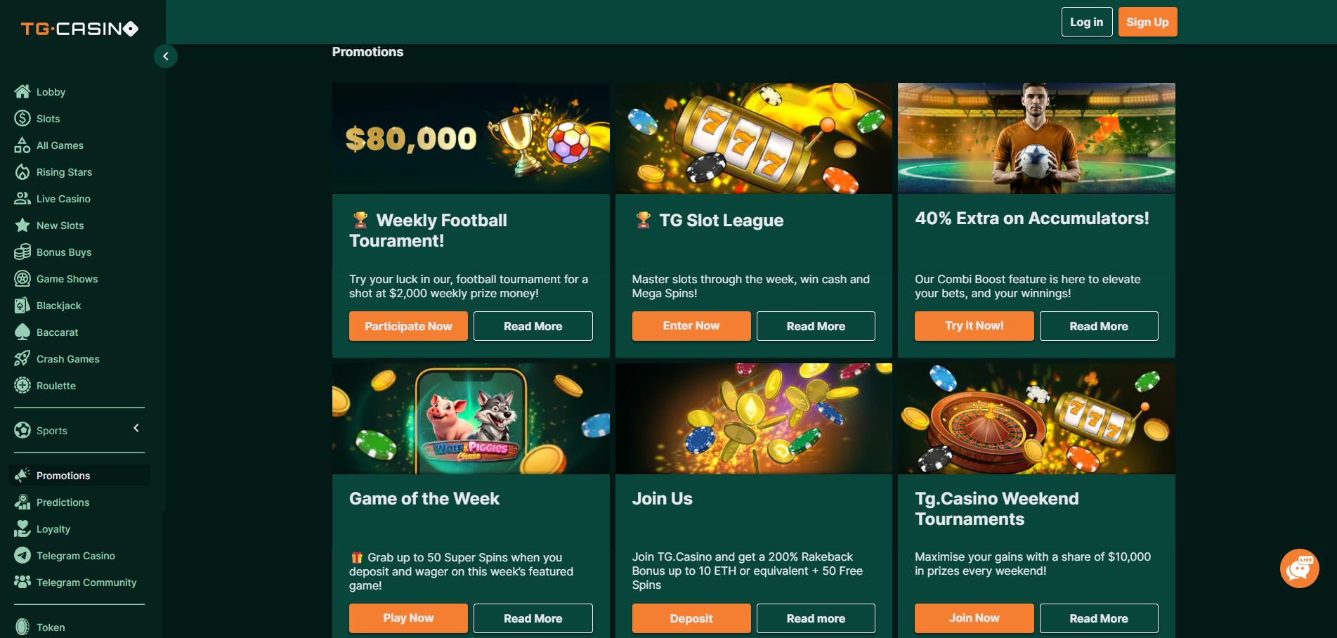 TG.Casino screenshot 3