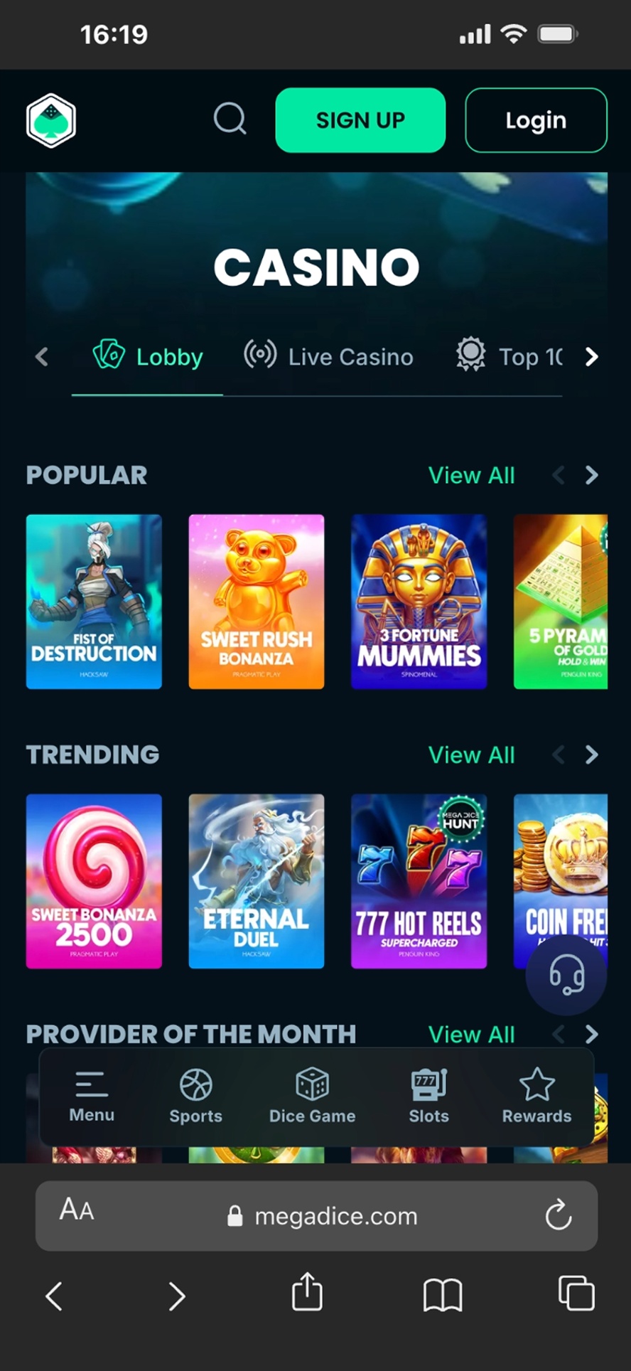 Mega Dice